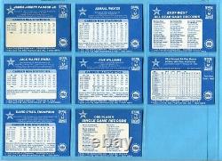 1983 Star All-Star Game Starter Set Lot of 17 Different Basketball Cards NM