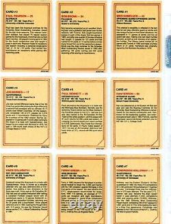1984 Jogo Cfl Football 160 Card Set Series 1 And 2 Ex/mt