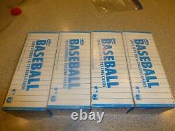 1985 Fleer baseball 4 vending box set of #1 2 3 and 4 All 4 boxes for one price