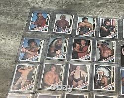 1985 Wrestling All Stars 54 Card COMPLETE SET HULK HOGAN ROOKIE RC Hand Cut RARE