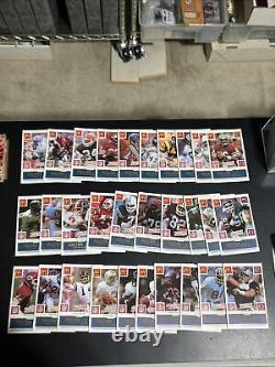 1986 McDonalds All-Star Team Set 30 (Payton, Marino, Montana, Taylor, McMahon)