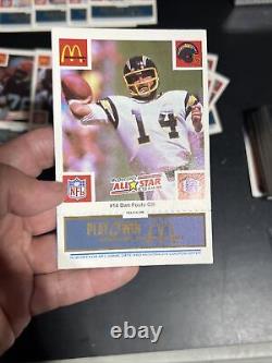 1986 McDonalds All-Star Team Set 30 (Payton, Marino, Montana, Taylor, McMahon)