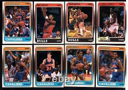 1988-89 Fleer Basketball Very Hi-Grade Set All Key Cards Graded PSA 9
