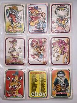 1988 Awesome All Stars Complete Set Baseball Cards Stickers MINT LEAF 99/99