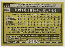 1989-1990 Ken Griffey, Jr. Topps All-star Rookie Card Rc #336