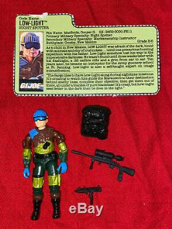 1989 Gi Joe Slaughters Marauders Set Of 6 All 100% Complete With File Cards