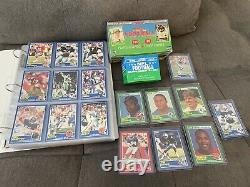 1989 Score Complete FB Set with Supplemental Set SANDERS BO AIKMAN RC'S ALL MINT