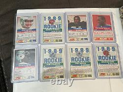 1989 Score Complete FB Set with Supplemental Set SANDERS BO AIKMAN RC'S ALL MINT