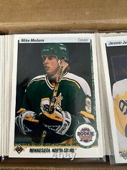 1990-91 Upper Deck Hockey Set 1-550 Federov Bure Jagr Rookie Cards & All 9 Holos