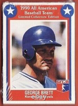 1990 ALL AMERICAN BASEBALL TEAM MSA SODA 24 Card SET, stamped, unopened baseball