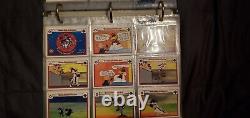 1990 Looney Tunes All-stars Upper Deck Complete Set. Mint In Binder & Sheets