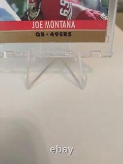 1990 Pro Set Joe Montana Triple Error Card #2 Has All 3 Errors