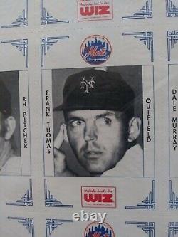 1991 NY METS WIZ SET ALL 450 CARDS COMPLETE Rare all 3 SGA Ryan Seaver Cards