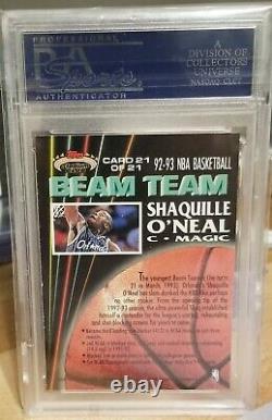 1992 Stadium Club Beam Team Members Only complete 21 card set All PSA 9 Mint