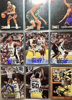 1993-94 Hoops Gold Foil 5th Anniversary COMPLETE Master Set Withexchange & Inserts