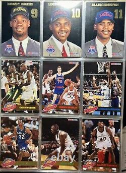 1993-94 Hoops Gold Foil 5th Anniversary COMPLETE Master Set Withexchange & Inserts