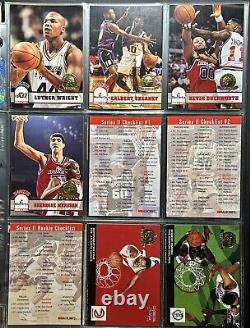 1993-94 Hoops Gold Foil 5th Anniversary COMPLETE Master Set Withexchange & Inserts