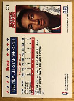 1993-94 Hoops Scottie Pippen Basketball Card #259 NBA All Star Weekend Bulls VG