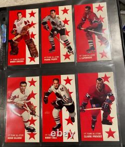 1994-95 Parkhurst Tall Boys 1964-65 All-Stars Set of 6 Serial # 92/1964