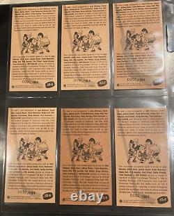 1994-95 Parkhurst Tall Boys 1964-65 All-Stars Set of 6 Serial # 92/1964