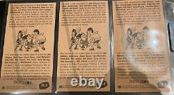 1994-95 Parkhurst Tall Boys 1964-65 All-Stars Set of 6 Serial # 92/1964