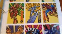 1994 Fleer Marvel Series 5 COMPLETE Cards Set All Holograms Suspended PowerBlast