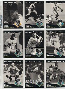 1994 Upper Deck All Time Heroes Baseball Trading Card Full Set (225)-rare