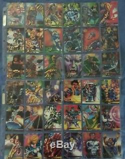1995 Flair Marvel Annual Complete! (base set and all inserts) 201 total cards