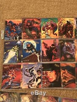 1995 Fleer Ultra Spider-Man Complete Card Set(150) & All Chase Cards(34) NICE