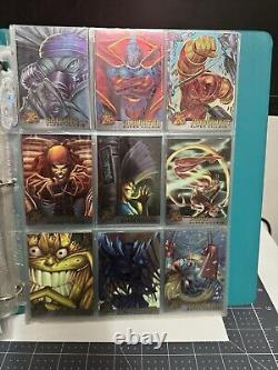 1995 Fleer Ultra X-Men All Chromium Base Trading Card Set 100 Cards