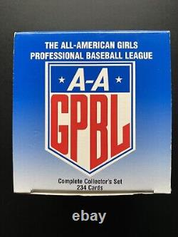 1995 Larry Fritsch AAGPBL 234 Card Complete Set Girls Professional Baseball