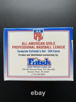 1995 Larry Fritsch AAGPBL 234 Card Complete Set Girls Professional Baseball