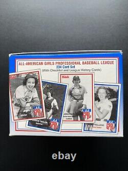 1995 Larry Fritsch AAGPBL 234 Card Complete Set Girls Professional Baseball