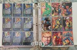 1995 Marvel Flair Annual Complete Master Set All Base AND Insert Cards 189