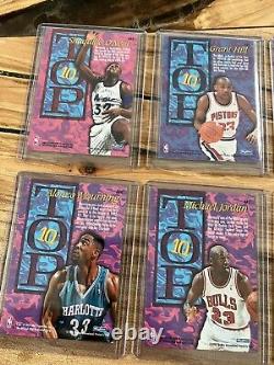 1995 Skybox NBA Hoops All-Time Rookie Team Top 10 Complete Set Michael Jordan