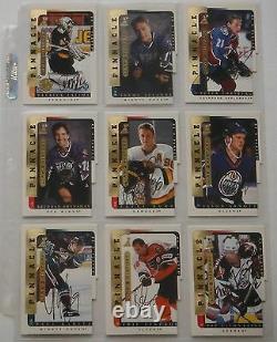1996/97 Be A Player Full Set Of 219 Auto Cards Plus More