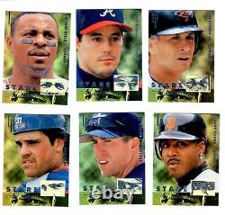 1996 Leaf Preferred Stare Masters Complete set All cards serial # /2500