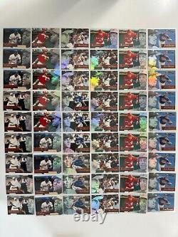 1996 Pinnacle Aficionado Baseball Lot of 1,204, All Cards Listed Set Builder