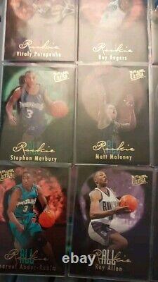 1996 Ultra All Rookies Complete 15 Card Set Includes Kobe Bryant (RC)