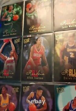 1996 Ultra All Rookies Complete 15 Card Set Includes Kobe Bryant (RC)