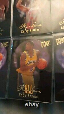 1996 Ultra All Rookies Complete 15 Card Set Includes Kobe Bryant (RC)