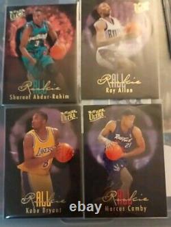 1996 Ultra All Rookies Complete 15 Card Set Includes Kobe Bryant (RC)