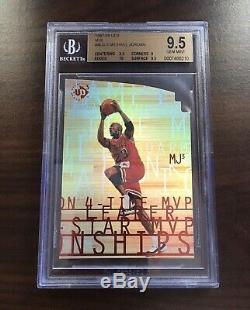 1997-98 Upper Deck UD3 MJ3 Michael Jordan Die Cut Complete Set BGS 9.5 All