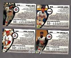 2001 FINEST COMPLETE 140 Card Set with all SP's, REYES RC