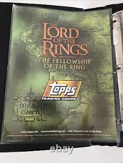 2001 Lord Of The Rings Fellowship Complete Set With All Insert + Update Edition