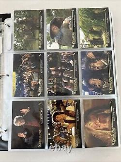 2001 Lord Of The Rings Fellowship Complete Set With All Insert + Update Edition