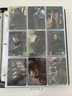 2001 Lord Of The Rings Fellowship Complete Set With All Insert + Update Edition