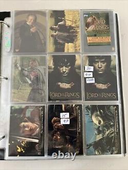 2001 Lord Of The Rings Fellowship Complete Set With All Insert + Update Edition