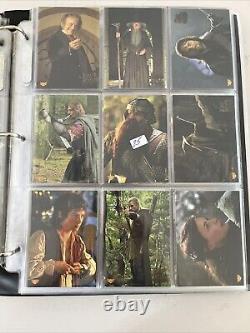 2001 Lord Of The Rings Fellowship Complete Set With All Insert + Update Edition