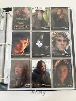 2001 Lord Of The Rings Fellowship Complete Set With All Insert + Update Edition